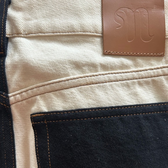 NANUSHKA PATCHWORK JEANS - Picture 4 of 5